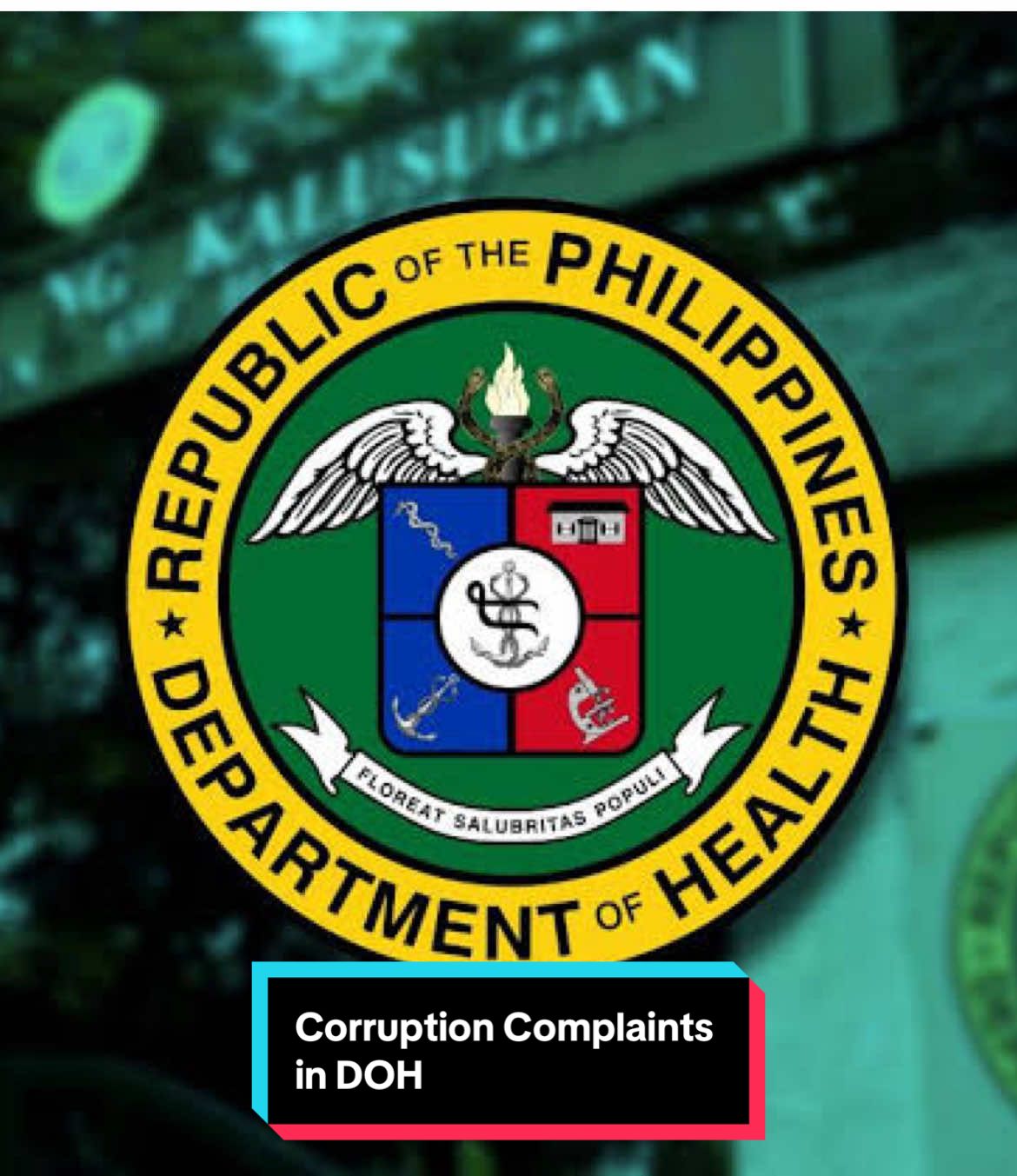 ICYMI: there’s also trouble in DOH This on top of flood control projects  #DOH #DPWH #philippines #dds #BBM 