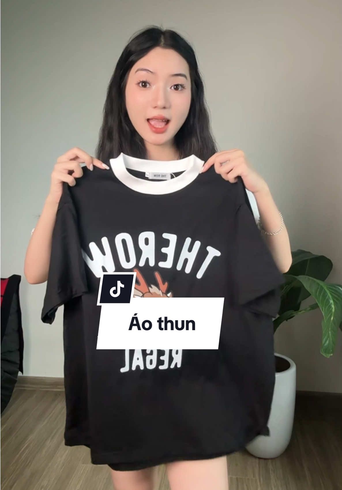 Áo mới này xinh ghia #ao #aothun #thoitrang #viral #fashion 
