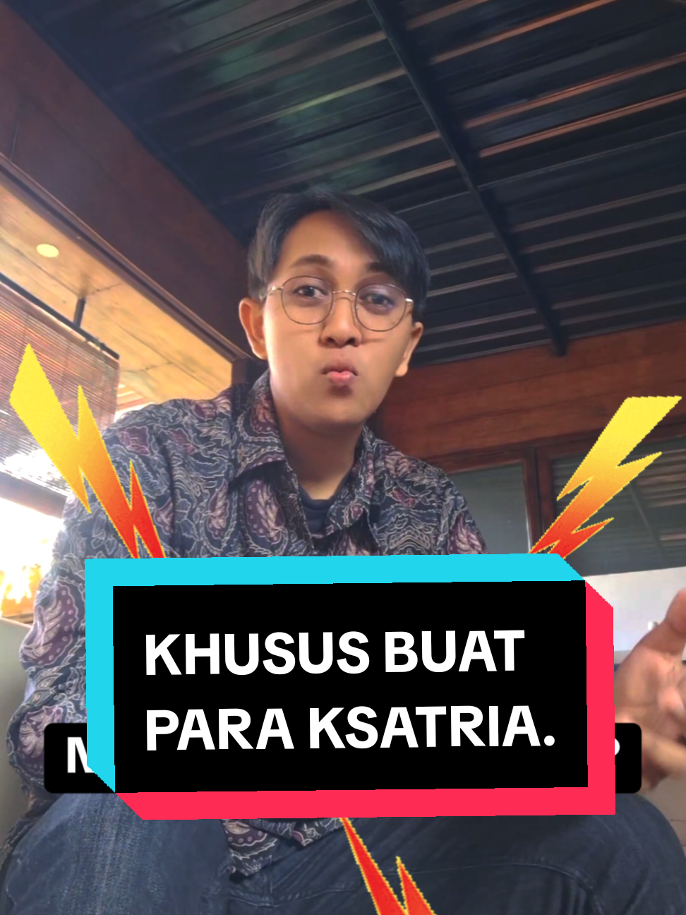 Khusus buat Ksatria, tidak buat koruptor kecil-kecilan yang korupsi waktu buat leha-leha tanpa mau belajar. Yuk BELAJAR apapun, termasuk BAHASA INGGRIS.  #englishpractice #kampunginggrispare #GalangAbhe #satriaindonesia 