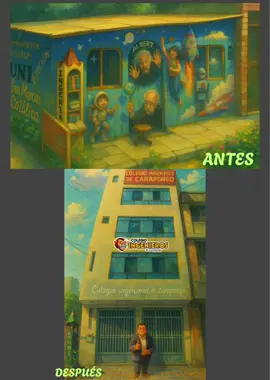 COLEGIO ACADEMIA INGENIEROS DE CARAPONGO #ANTES y #DESPUÉS 