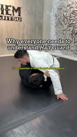 Beginners should focus on half guard fundamentals! #bjj #jiujitsu 