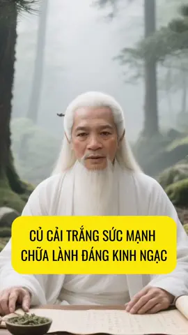 Củ cái trắng thật sự đang kinh ngạc về sức mạnh chữa lành #meoxuatruyenlai #viral #baithuocquanhta #AI #videoviral 