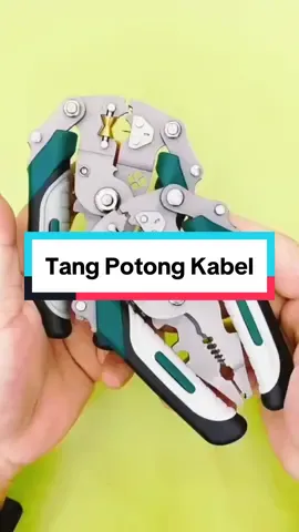 Kerja praktis cukup dengan satu tang! 🔧⚡ #TangSerbaguna #TangKabel  