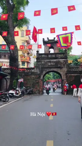 Cờ đỏ 🇻🇳 36 phố phường 🇻🇳 #36phophuong #cờdosaovang🇻🇳 #quockhanh2thang9 #hànoipho 