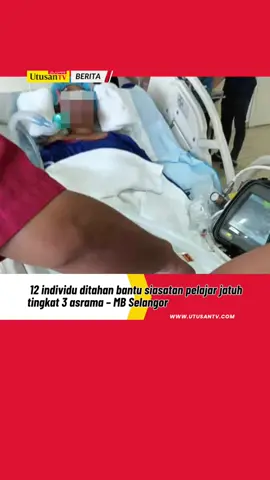 29 OGOS 25: Menteri Besar Selangor, Datuk Seri Amirudin Shari berkata, kerajaan negeri turut mengambil langkah proaktif dengan mengarahkan Ahli Dewan Undangan Negeri (ADUN) Sungai Air Tawar, Datuk Rizam Ismail untuk mendapatkan maklumat lanjut berhubung keadaan mangsa. Klik kotak hijau untuk berita lanjut 📰  #beritaditiktok #trendingnewsmalaysia #fyp #jatuh 