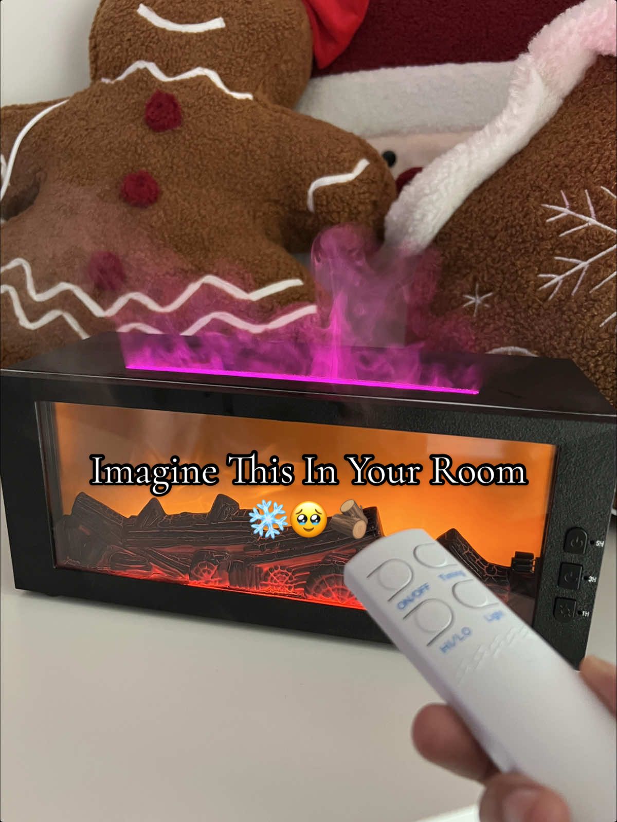 This isn’t just a humidifier — it smells like crackling firewood and looks like home decor. Cozy up your space, relax, and breathe better 🍂🕯️ Now on sale! #FirewoodVibes #AestheticHumidifier #HomeDecorFinds #TikTokMadeMeBuyIt #CozyHome     