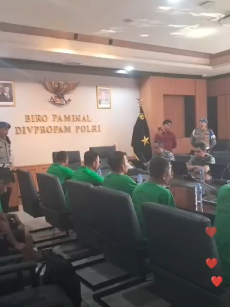 7 oknum Brimob penabrak ojol di sidang Propam POLRI