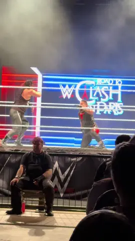 WWE Cardiff #WWE #jacobfatu #wrestling #cardiff #solosikoa 