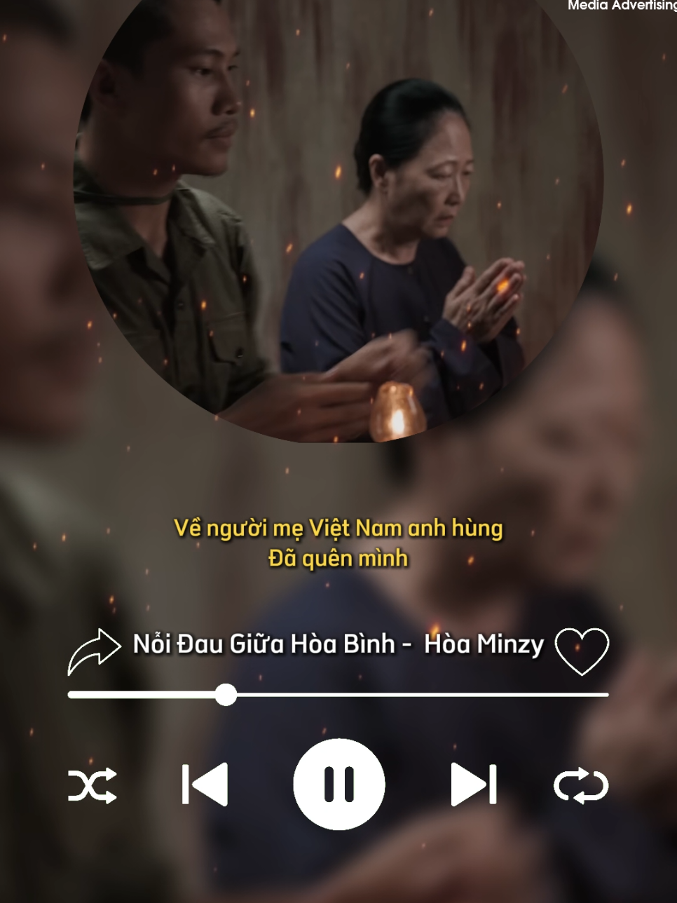 Mọi người kể những câu chuyện xưa đã trở thành huyền thoại, Và viết bao lời ca để ngàn năm hát mãi, Về người mẹ Việt Nam anh hùng đã quên mình gạt nước mắt tiễn con mình lên đường. #hoaminzy #newsong #nhachaymoingay #svmedia #soundsofvietnam 