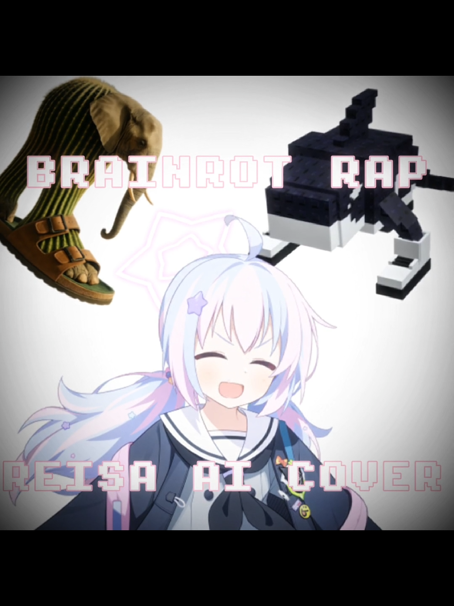 FULL AI COVER OF REISA SINGING THE BRAINROT RAP (by @♥️ other account) #Reisa #Fyp #brainrot #bluearchiveedit #bluearchive 