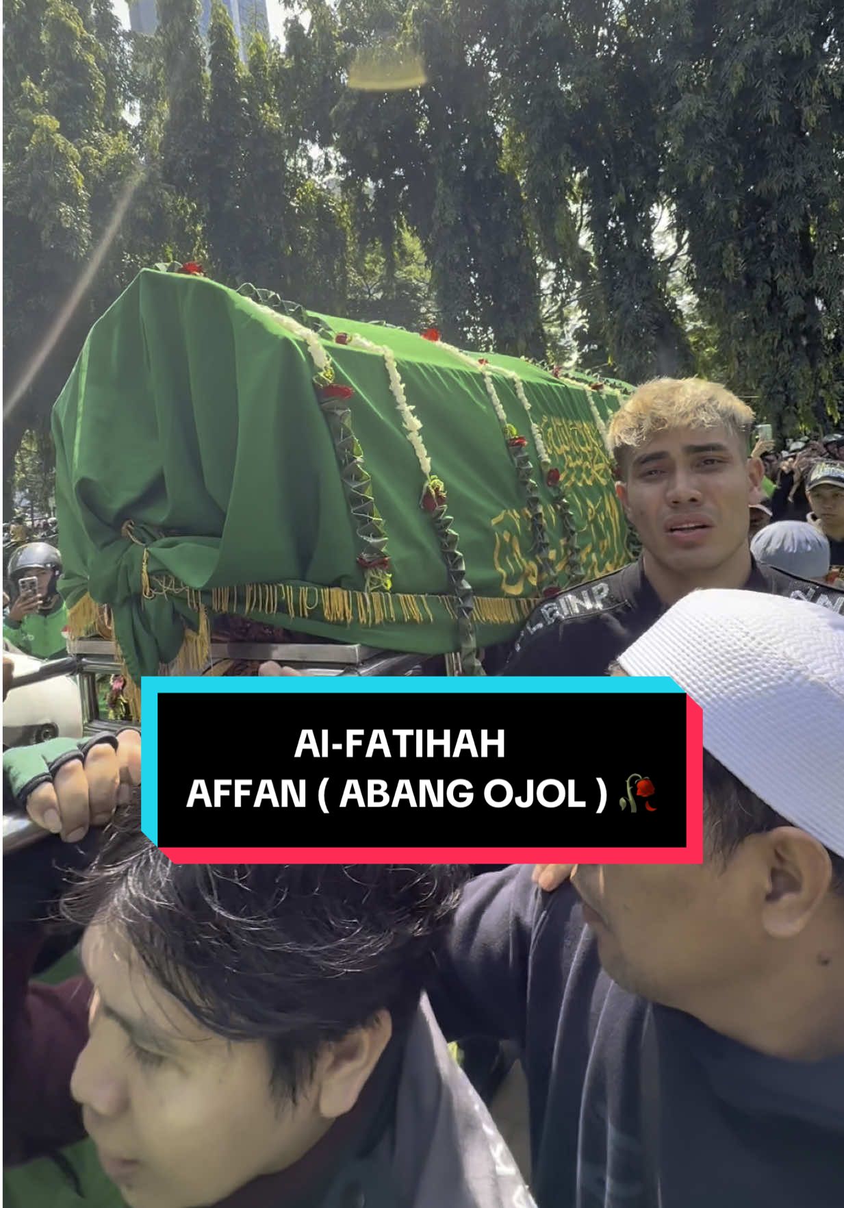 kita manusia punya hati , Al-Fatihah AFFAN KURNIAWAN ZULKIFLI 🥀 #ojol 