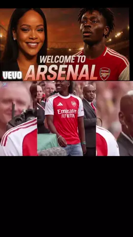 RIHANNA WELCOMES EZE EBERECHI AT ARSENAL WITH A NICE SONG. @Rihanna #Eze #arsenal #eberechieze #gyokeres #alienskinug 