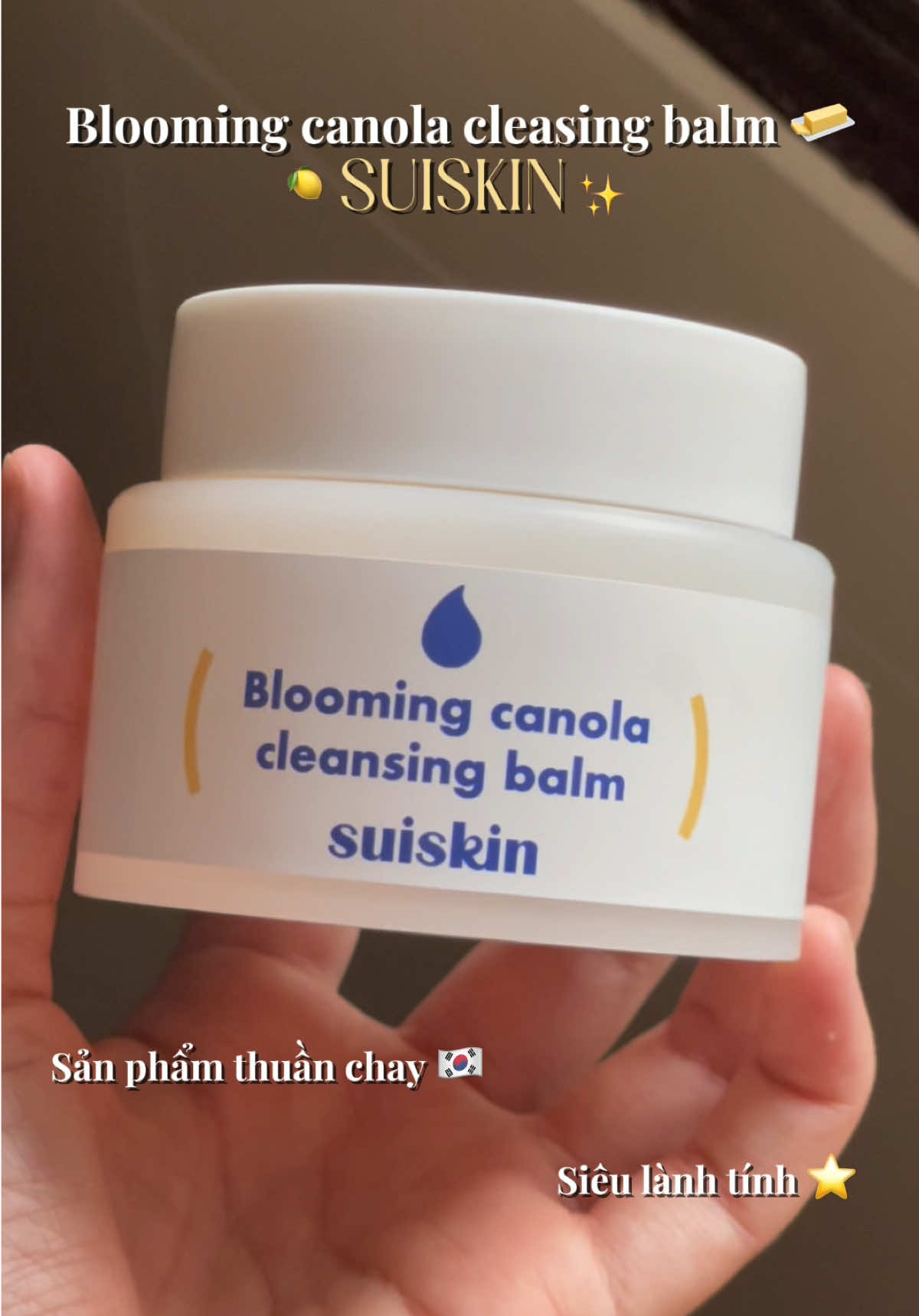 dùng xong phải chuyển qua dùng sáp lun vì thích quá #cleansingbalm #meltingbalm #suiskin #suiskinvietnam 