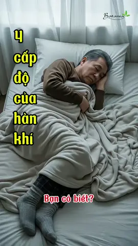 4 cấp độ của hàn khí #xuhuongtiktok2025 #suckhoe #songkhoe #dongy #hankhi 