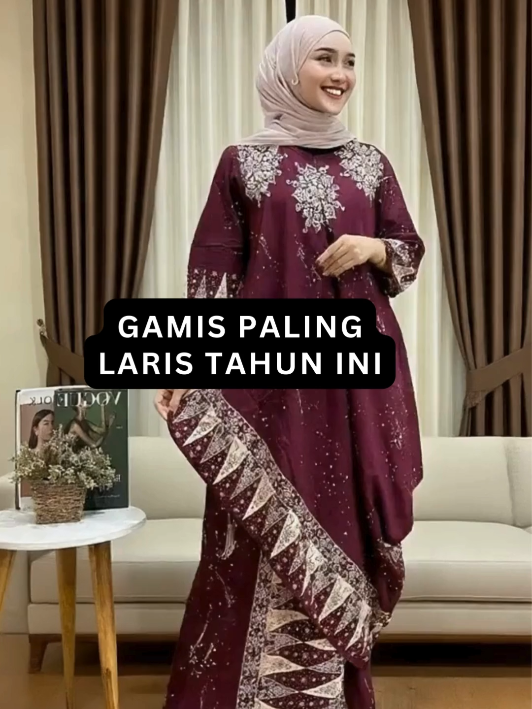 Gamis Grend Kekini Gamis Motif Batik #fypシ゚ #fypシ゚viral #fyp #gamis