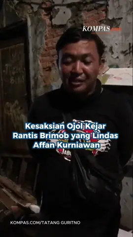 Pengemudi ojek online bernama Affan Kurniawan (21) meninggal dunia akibat dilindas kendaraan taktis Brimob di Pejompongan, Tanah Abang, Jakarta Pusat, Kamis (28/8/2025) malam. Seorang saksi mata, Aping, menceritakan detik-detik pengejaran kendaraan yang menewaskan rekannya tersebut. Menurut Kadiv Profesi dan Pengamanan (Propam) Polri Irjen Abdul Karim, di dalam mobil itu terdapat tujuh anggota Brimob. Saat ini, ketujuh orang itu sedang diperiksa Divisi Propam Mabes Polri dan Propam Mako Brimob. Kreatif: Nabilla Mutiara Produser: Reza Kurnia Darmawan + #AffanKurniawan #Brimob #Jakarta #Peristiwa ##Cut