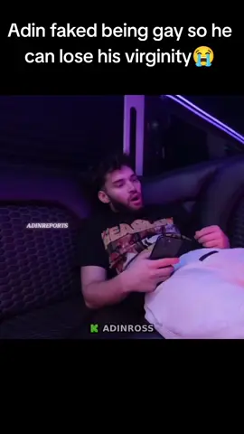 Adin faked being gay just to lose his virginity just like his career? @adinross #adinross #adinrossclips #gay 