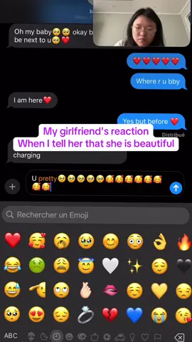 The cutest reaction 🥰🥹 #fyp #mixedcouple #wlw #internationalcouple 