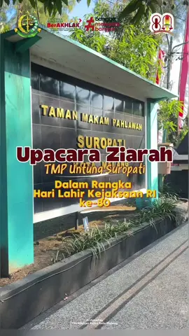 Dalam rangka Hari Lahir Kejaksaan RI ke-80, Kejaksaan Negeri Kota Malang melakukan Ziarah dan Tabur Bunga di TMP Untung Suropati. Mengheningkan cipta, mengenang jasa, dan meneladani semangat juang para pahlawan. 🌹✨ #harlahkejaksaanri #Adhyaksa #kejaksaanri #ZiarahPahlawan #KejariKotaMalang