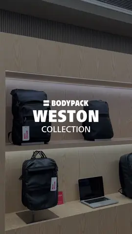 Ada yang udah pake koleksi Weston-nya Bodypack? 🙌🏻 #taskerja #tasransel #backpack #tasawet #slingbag 
