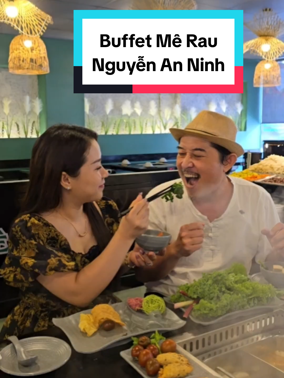 Đã ăn rau mà còn mạnh mẽ dắt vợ theo... #nguyentrungduong #canthocreator #tiktokfood #buffetRau #ănngon 