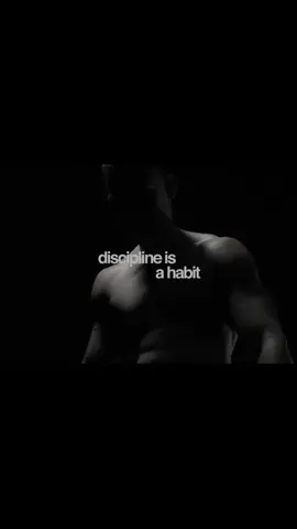 discipline is a habit #workout #motivation  