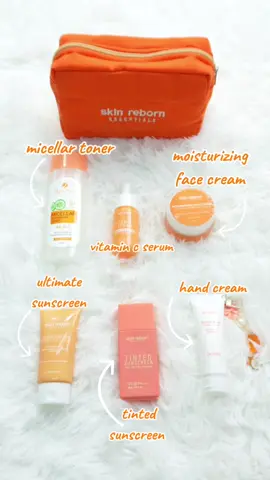 my go-to essentials that make skincare feel less like a chore and more like self-care 🧡✨ #SkinRebornEssentials  #PinakaEFFECTIVE #skincareroutine #skincaretips #skintok 