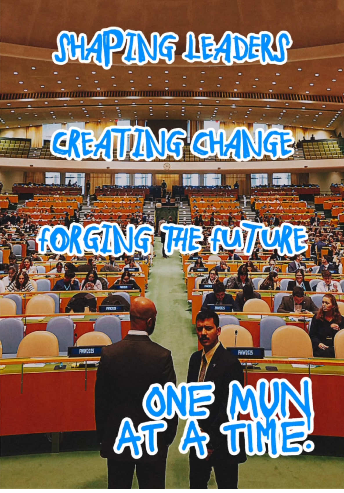 At Future We Want - Global Initiative for Young Leaders, every debate starts with an idea. Every resolution begins with a voice.  Here, young people don’t just simulate the UN — they step into the shoes of diplomats, learn to lead, and discover the power of collaboration. 💡 Shaping leaders. 🌍 Creating change. 🚀 Forging a future. One MUN at a time, we are building the future we want. ✨ #FutureWeWant #FWWMUN #OneMUNAtATime #ModelUnitedNations #globalcitizenship 