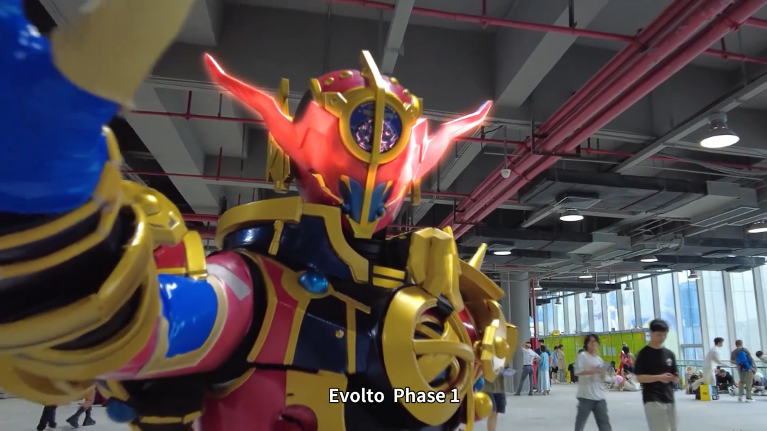 evol #仮面ライダー #発光ギミック #特撮 #手作り #FYP #3週間制作 