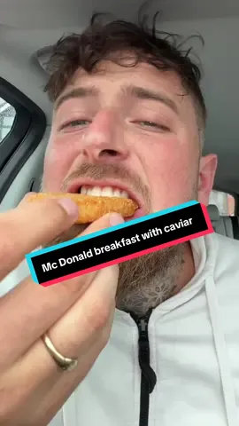 Mc muffin & caviar @McDonald’s UK #caviar #mcmuffin #mcdonaldsccsing #foru #fyp