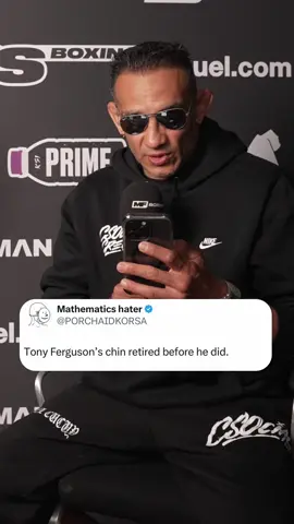 Tony Ferguson reacts to MEAN tweets ahead of his fight tomorrow!