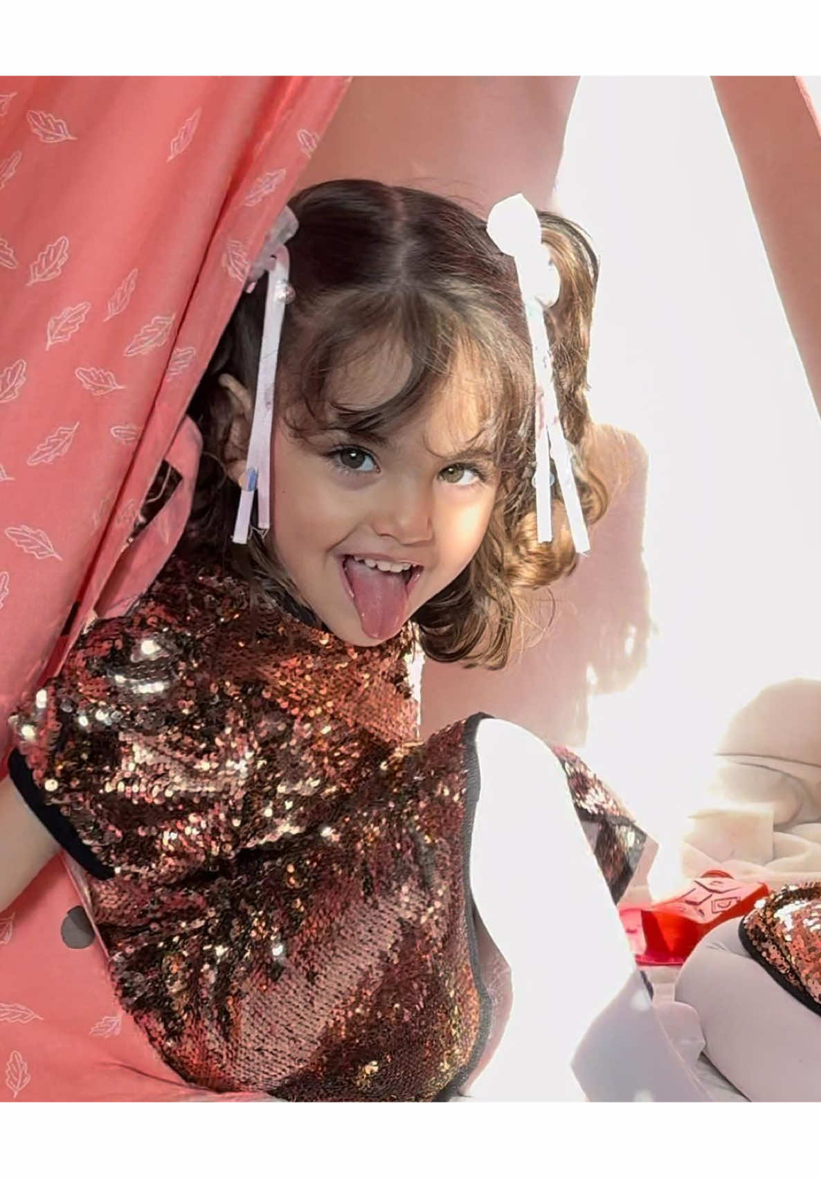 Love when she sticks out her tongue, so cute! 😭✨✨💕. #maria_zalzali #maria_jaafar #ماريا_جعفر #ماريا_اجمل_طفله #ماريا_زلزلي 