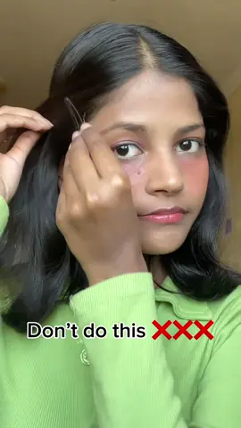 Jennie inspired hairstyle🫶 #jennie #hairstyle #hairstyletutorial #fyp #easyhairstyles 