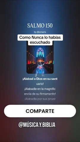 Salmo 150, como nunca lo imaginaste  #Dios #biblia #salmos #fe #rock #viral #videoviral #musica #heavymetal #