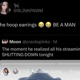 imagine getting hate bcs of earrings 😭😭 #jimin #bts 