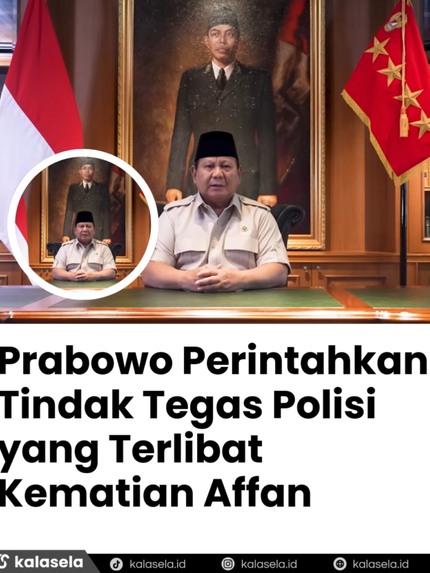 Presiden RI Prabowo Subianto menegaskan akan menghukum berat anggota Polri yang terbukti terlibat dalam kematian pengemudi ojek online, Affan Kurniawan, yang diduga tewas terlindas mobil rantis saat bentrokan demonstrasi di Jakarta. Ia memerintahkan pengusutan transparan dan menyampaikan belasungkawa kepada keluarga korban. Kericuhan dua hari terakhir antara aparat dan massa ojol yang menuntut keadilan terus meluas, sementara Kapolri Jenderal Listyo Sigit Prabowo menyampaikan permintaan maaf atas insiden tersebut dan berjanji bertanggung jawab. #prabowo #affan #demodpr #beritaterkini #beritaviral #berita #ojol