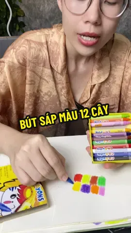 Test màu thử các mẹ xem nha #meocvits #dungcuhoctap #vanphongpham #butsapmau #thienlong 