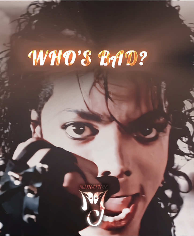 #MICHAELJACKSON || Who’s Bad? || Happy Bday Mikey!! 🥳|| cred- @larnz † || cc- @Jeoxspa Tuts || #fyp #michaeljacksonedit #kingpfpop #bad 