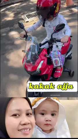 ajja motoran dulu ya #rayyanza #rini #cipung #raffinagita1717 