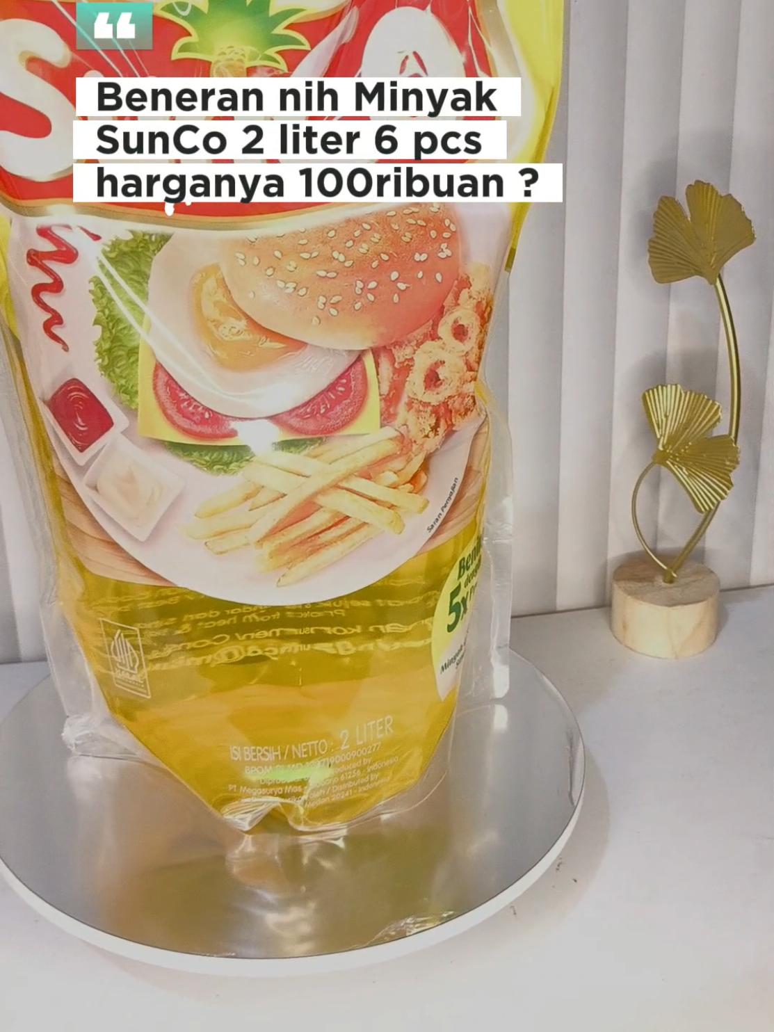 promo minta SunCo 2 liter isi 6pcs harga 100ribuan#bismillahfyp #minyakgoreng #promo #fypシ #affiliatetiktok 