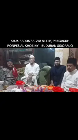 Do'a Salah Satu Kasepuhan Perjuangan Walisongo Indonesia (PWI), Mendo'akan Untuk PWI Indonesia dan Jawa Timur, Khususnya PWI Tuban & Bojonegoro, serta Merestui Kegiatan 