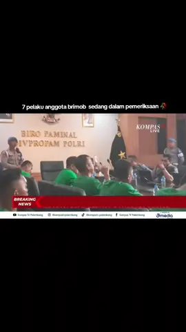 7 pelaku anggota brimob sedang dalam pemeriksaan. 🥀 keadilan untuk okol affan kurniawan 🥀🥺 #keadilanuntukojol #pelaku  #affankurniawan #affankurniawan #brimoblindasojol 