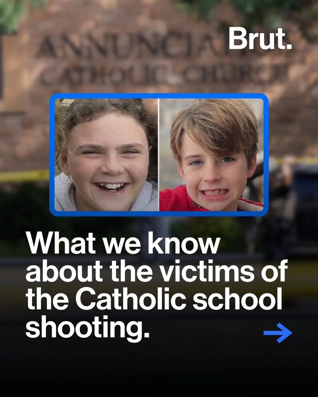 Here's what we know about the victims of the Annunciation Catholic School shooting in Minneapolis.  #HarperMoyski #FletcherMerkel #minneapolis #catholic #everytown Photo credits: Scott Olson/Getty Images 