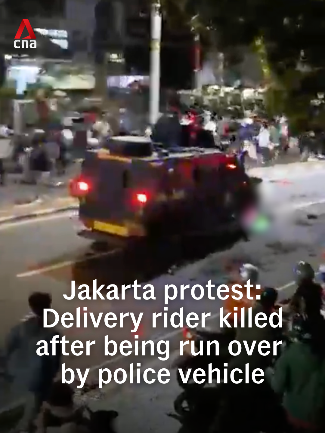 A 21-year-old delivery rider was killed during a student protest in Jakarta, Indonesia on Thursday (Aug 28) night. Indonesian President Prabowo Subianto said he was “saddened and concerned” about the death of Gojek rider Affan Kurniawan and sent his condolences. He added that the government will “guarantee his family’s livelihood” and urged the public to be calm and to trust in his government. #indonesia #indonesianews