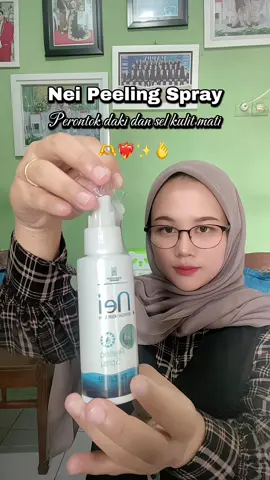 Rahasia kulit cerah tanpa perih, cobain deh pake nei peeling spray ini ❤️‍🔥✨🫰🫶 @beautyhacks #neipellingspray #nei #perontokdaki #perontokdakiviral 