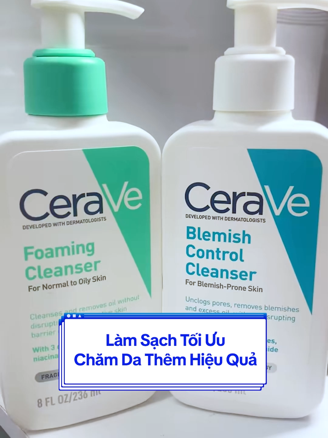 Làm sạch tối ưu với Sữa rửa mặt CeraVe đã là một bước đột phá trong chu trình dưỡng da của bạn rồi đó, Da sạch tự khắc da sẽ khỏe, bạn đã thử chưa? #CeraVe #CeraVeVietNam #OutTrinhLamSach #SachAmChuanChuyenGia
