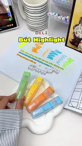 Bút highlight có cần dễ thươngg vậy khum ✨ #buthightlight #deli #buthighlight #dodunghoctap #xuhuong  @Mee Unbox Nè  @Mee Unbox Nè  @Mee Unbox Nè 