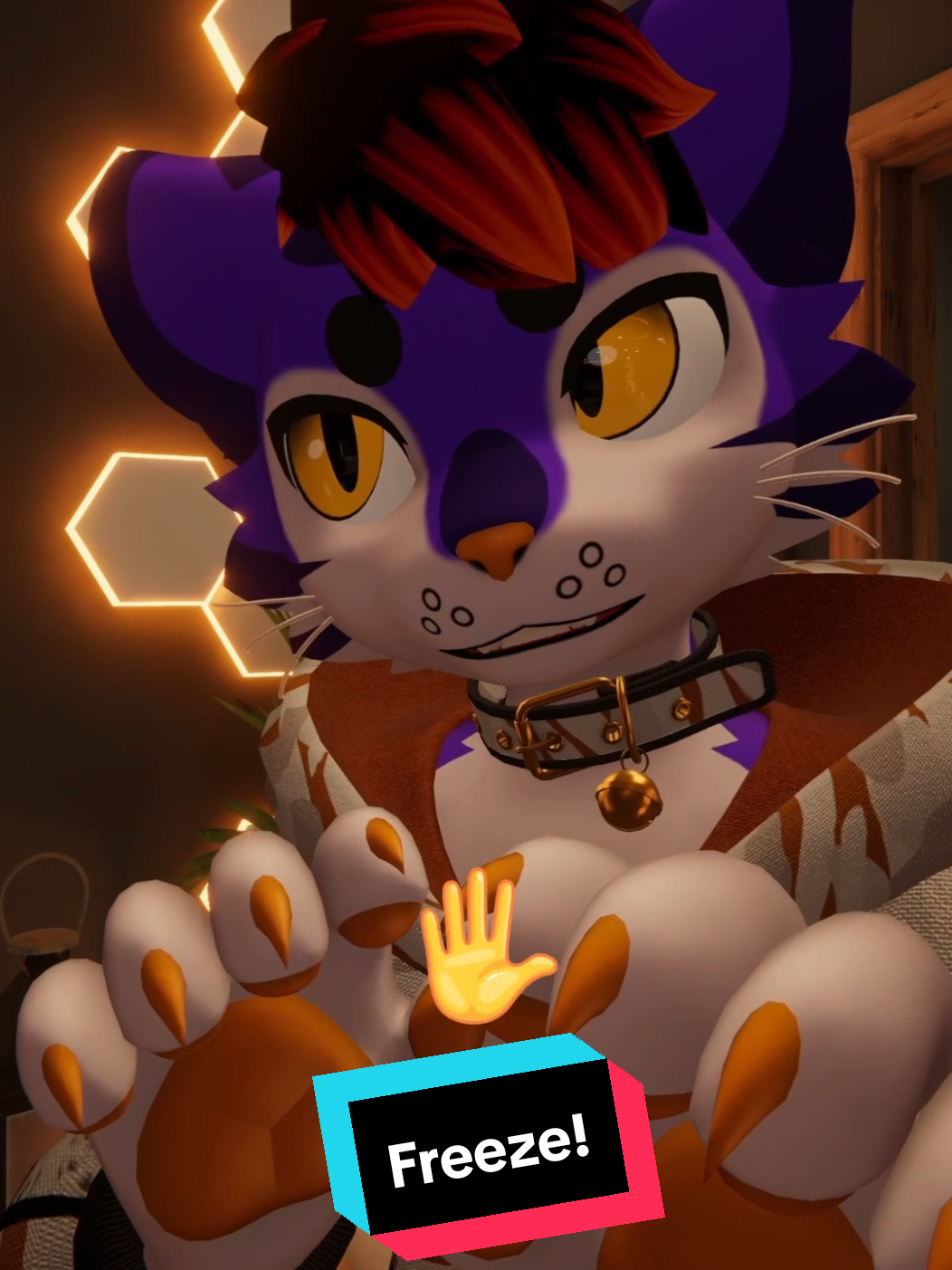 Freeze, you're under arrest! 😊 #Freeze #arrested #FurryFandom #FurryCommunity #VRchat