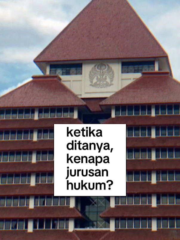 alasan paling umum seseorang memilih jurusan hukum #hukum #fyp #utbk2026 #snbt2026 #fhui