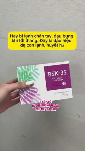 Đau bụng quằn quại khi tới tháng thì dùng gì #3capdoduongbuongtrung #mongcon #botrung #thabau #sanpham #bshongvan #bsk3s 